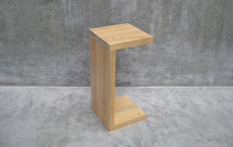 fir modern side table